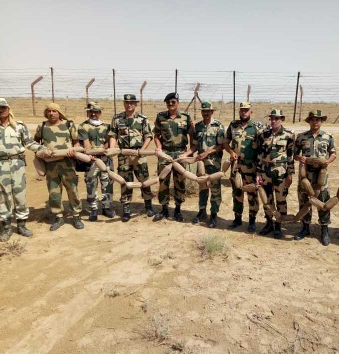 BSF की बड़ी कार्रवाई, पाक से भेजी जा रही 270 करोड़ की हेरोइन बरामद, आरोपी मौके से हुए फरार